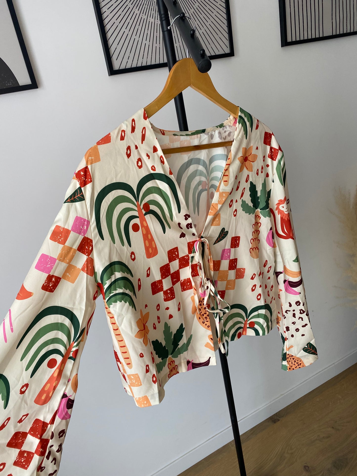 Blouse à motifs