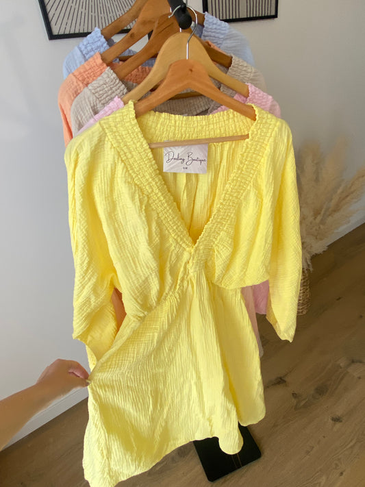 Robe mini Gaz de coton