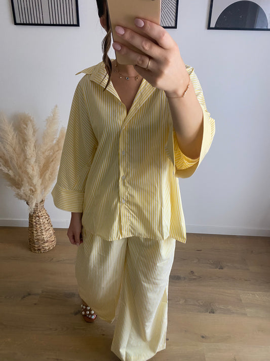 Ensemble pantalon/ chemise