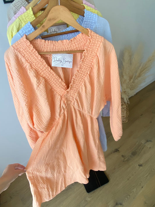 Robe mini Gaz de coton