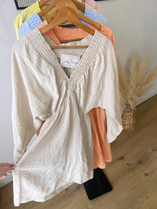 Robe mini Gaz de coton